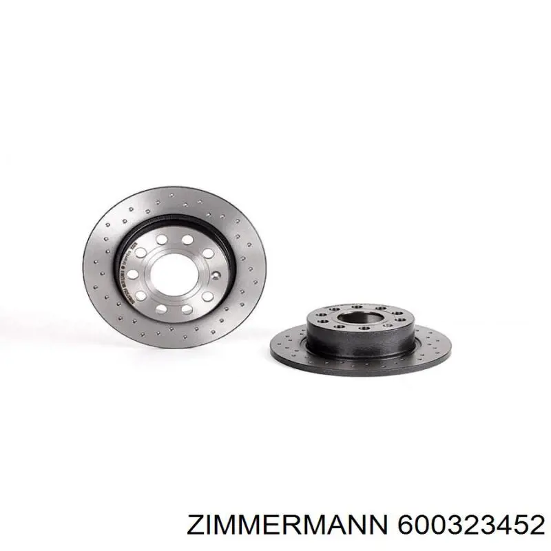 Гальмівні диски 600323452 Zimmermann