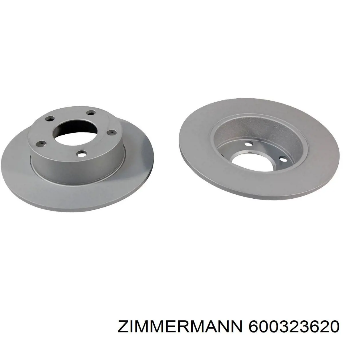 Гальмівні диски передні 600323620 Zimmermann