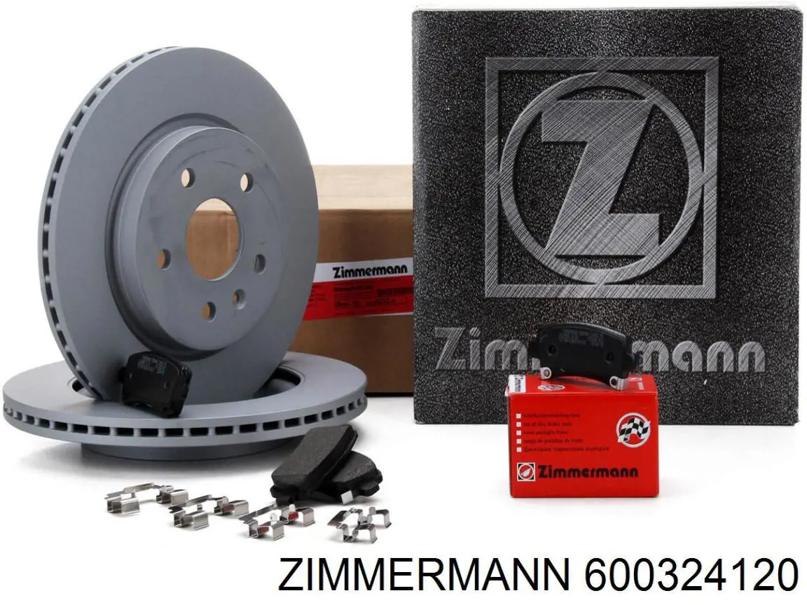 600324120 Zimmermann Дискові гальма