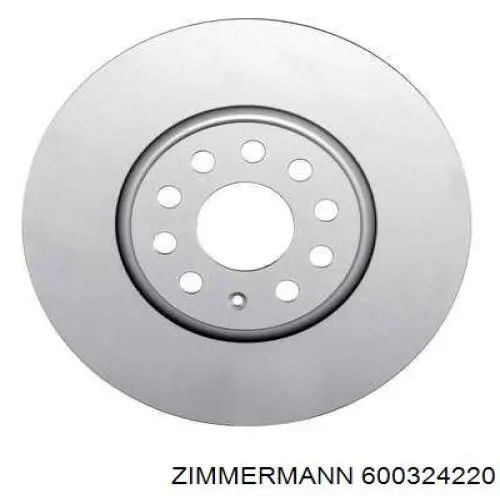 Гальмівні диски передні 600324220 Zimmermann
