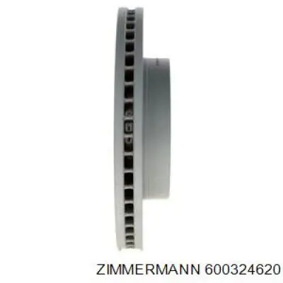 Диск гальмівний передній Zimmermann 600324620