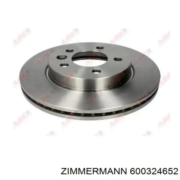 600324652 Zimmermann Гальмо дискове переднє