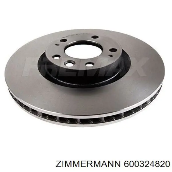 Гальмівні диски передні 600324820 Zimmermann