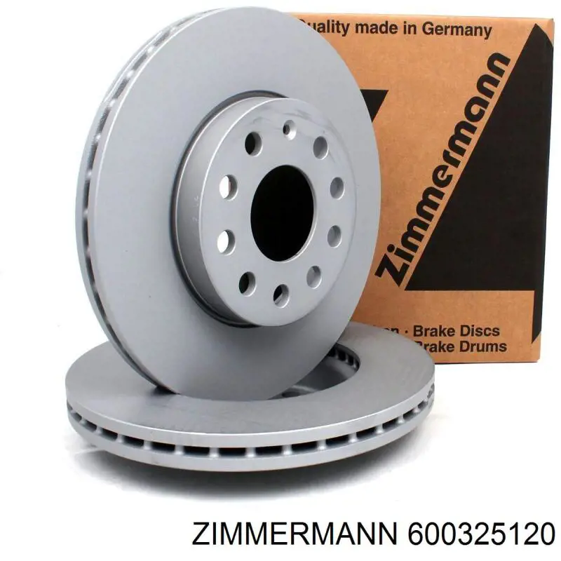 600325120 Zimmermann диск гальмівний передній