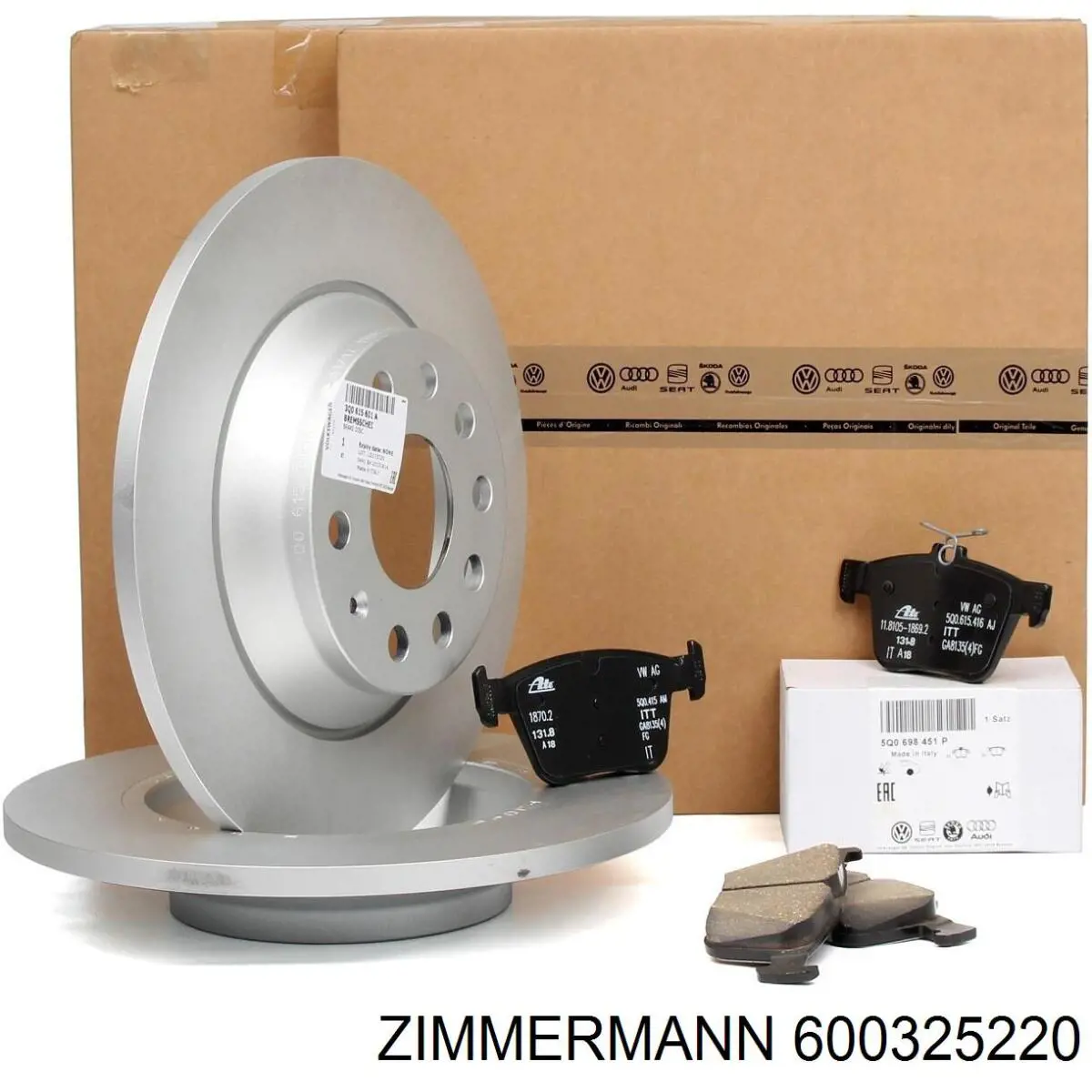 600325220 Zimmermann Дискові гальма