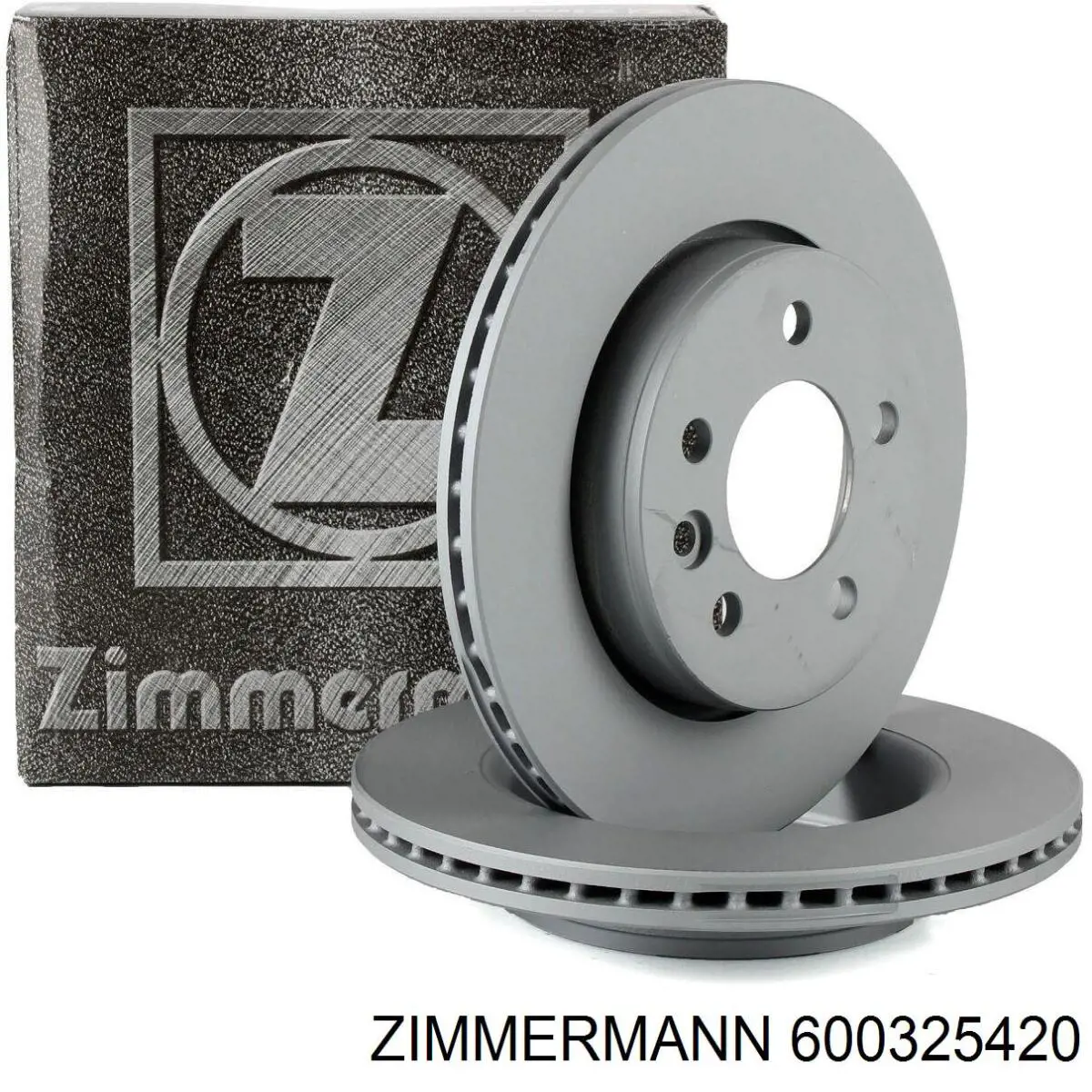 600325420 Zimmermann диск гальмівний задній
