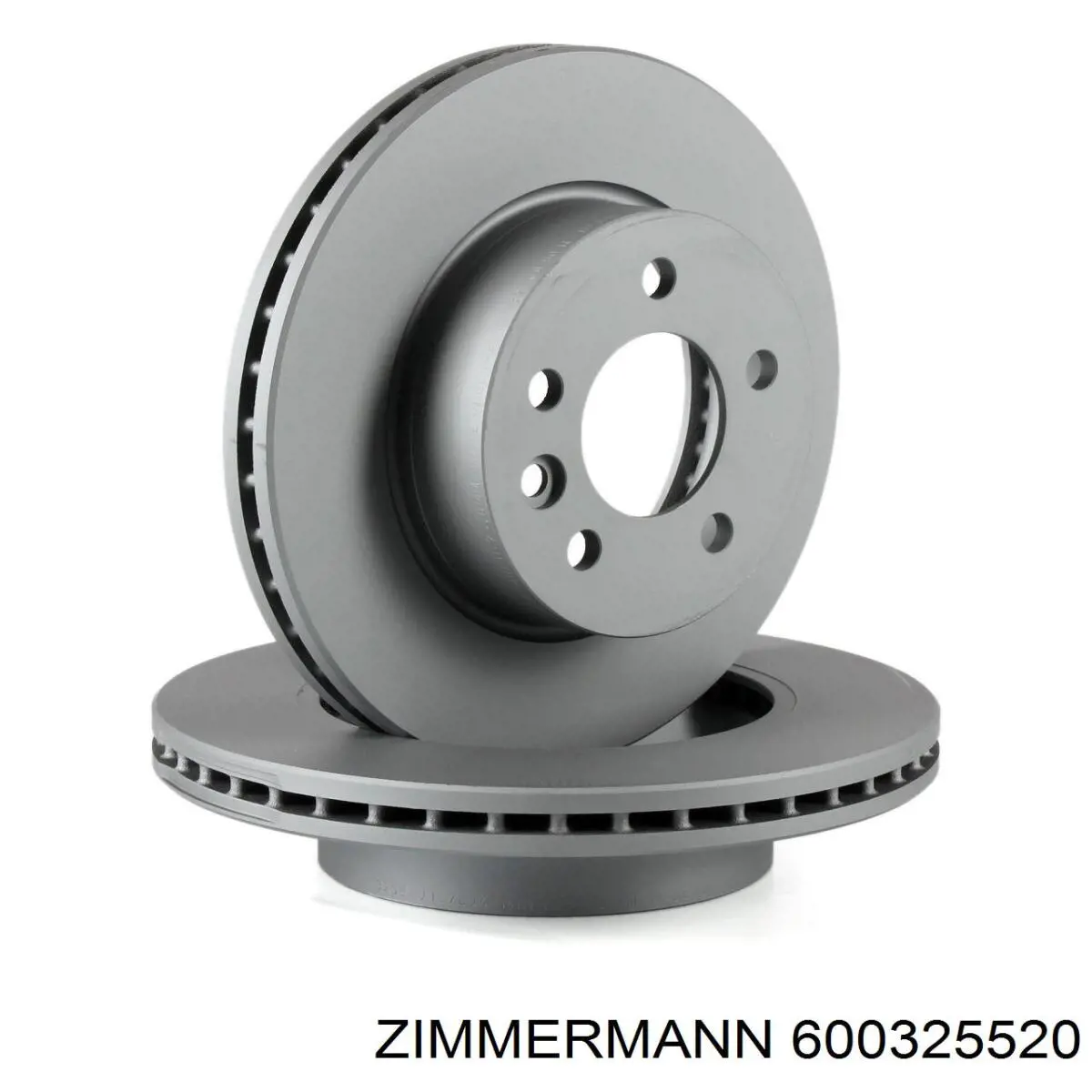 Диск переднього гальма Zimmermann 600325520 ціна, від 86.86 USD