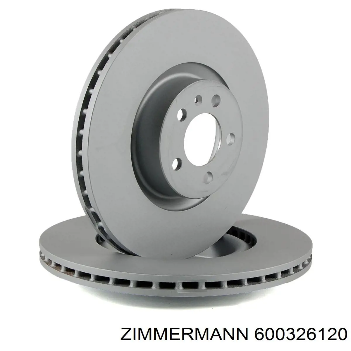 Диск переднього гальма Zimmermann 600326120 ціна, від 79.81 USD