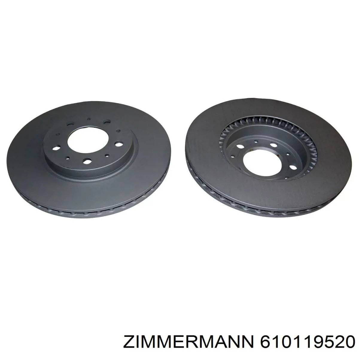 Гальмівні диски передні 610119520 Zimmermann