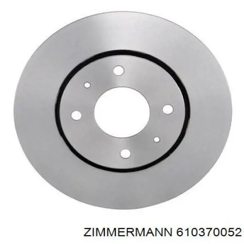 Купити 610370052 Zimmermann Ротор гальмівний