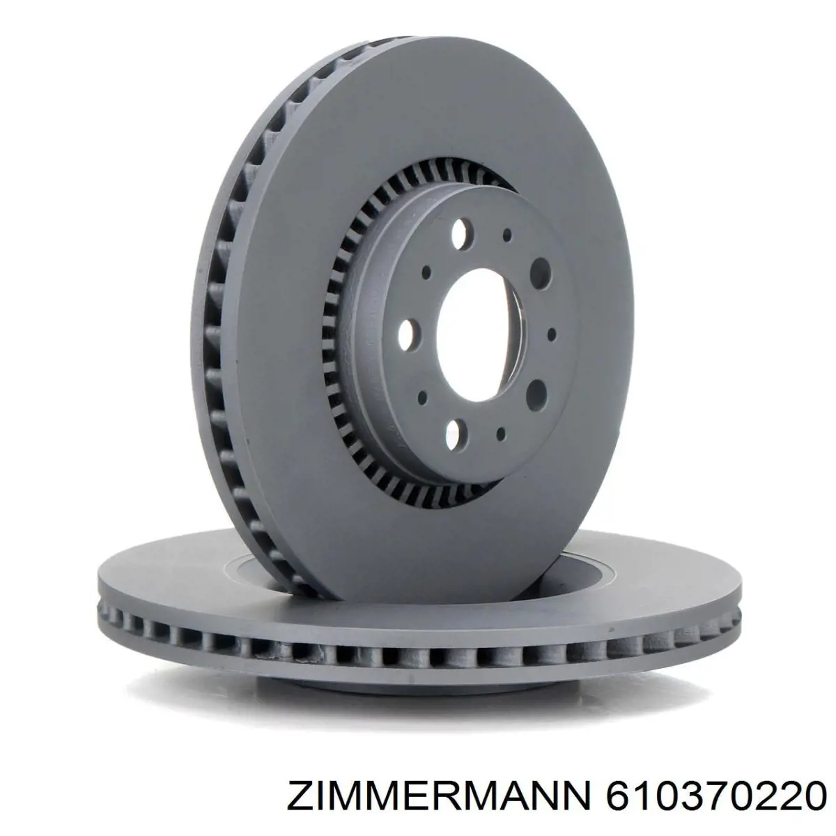 Диск гальмівний передній Zimmermann 610370220
