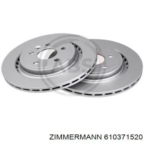 610371520 Zimmermann Дискові гальма
