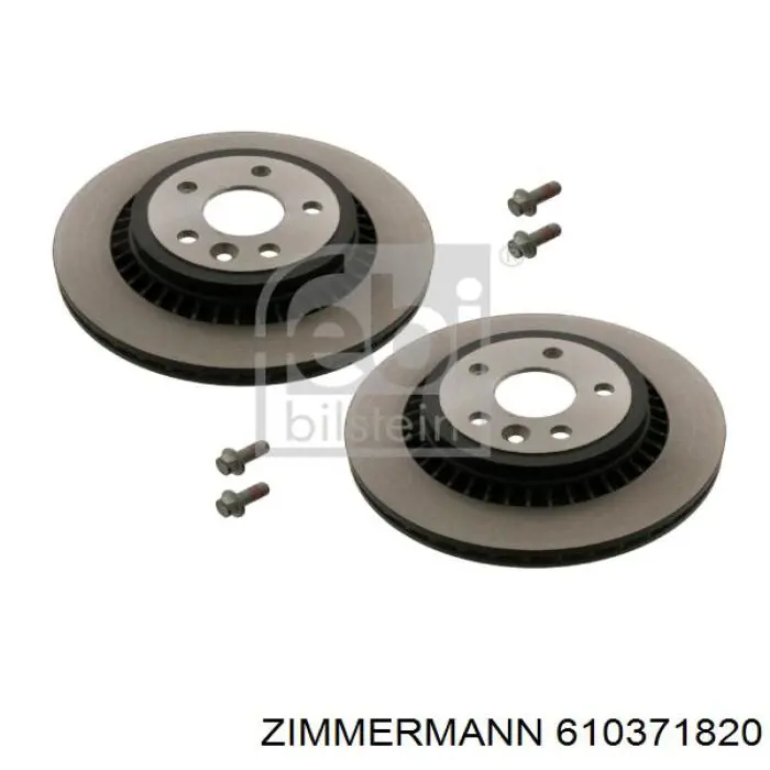 Гальмівні диски 610371820 Zimmermann