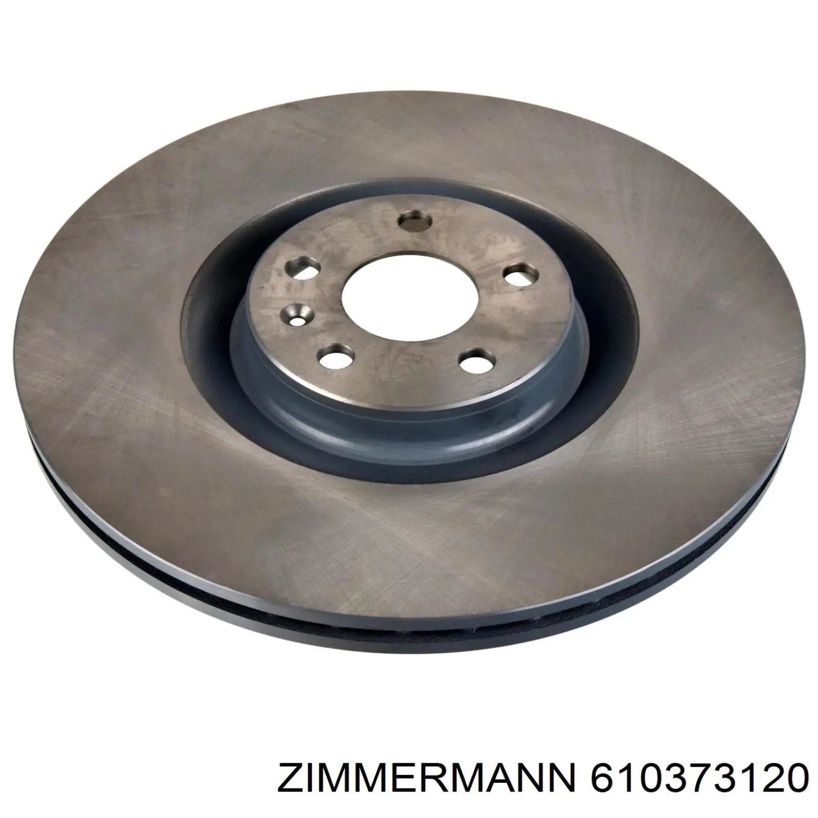 Диск переднього гальма Zimmermann 610373120 ціна, від 99.31 USD