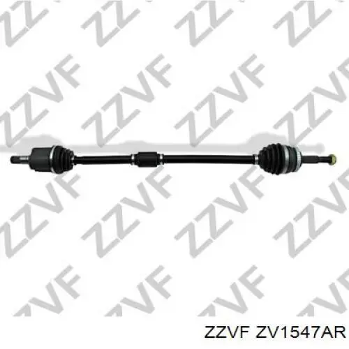Піввісь передня, права Zzvf ZV1547AR ціна, від 116.86 USD