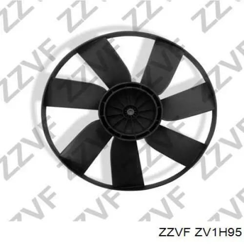Електровентилятор охолодження в зборі (двигун + крильчатка) ZV1H95 ZZVF