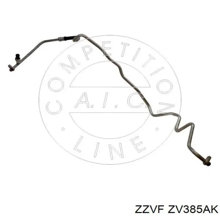 Шланг кондиціонера, від радіатора до осушувачу ZV385AK Zzvf