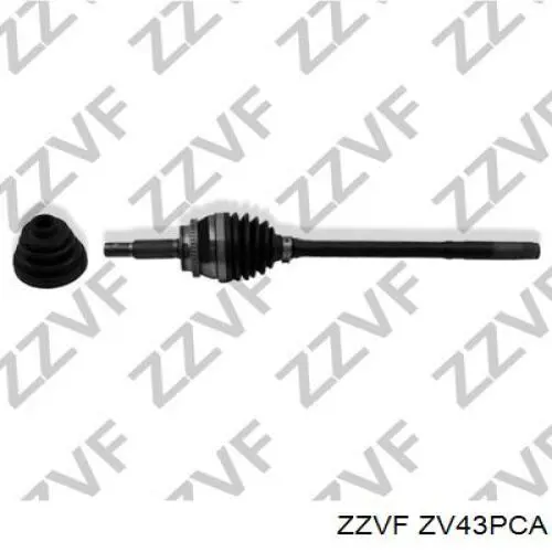 Купити ZV43PCA Zzvf Ліва піввісь