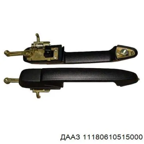 Ручка передньої двері зовнішня права Lada GRANTA (2190) (Лада Гранта)
