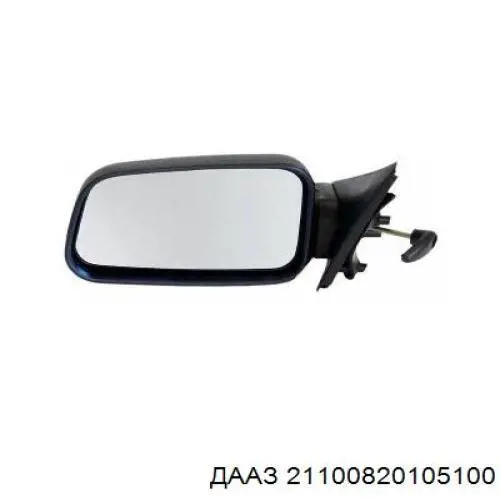 Бічне дзеркало заднього виду на Lada 2112 