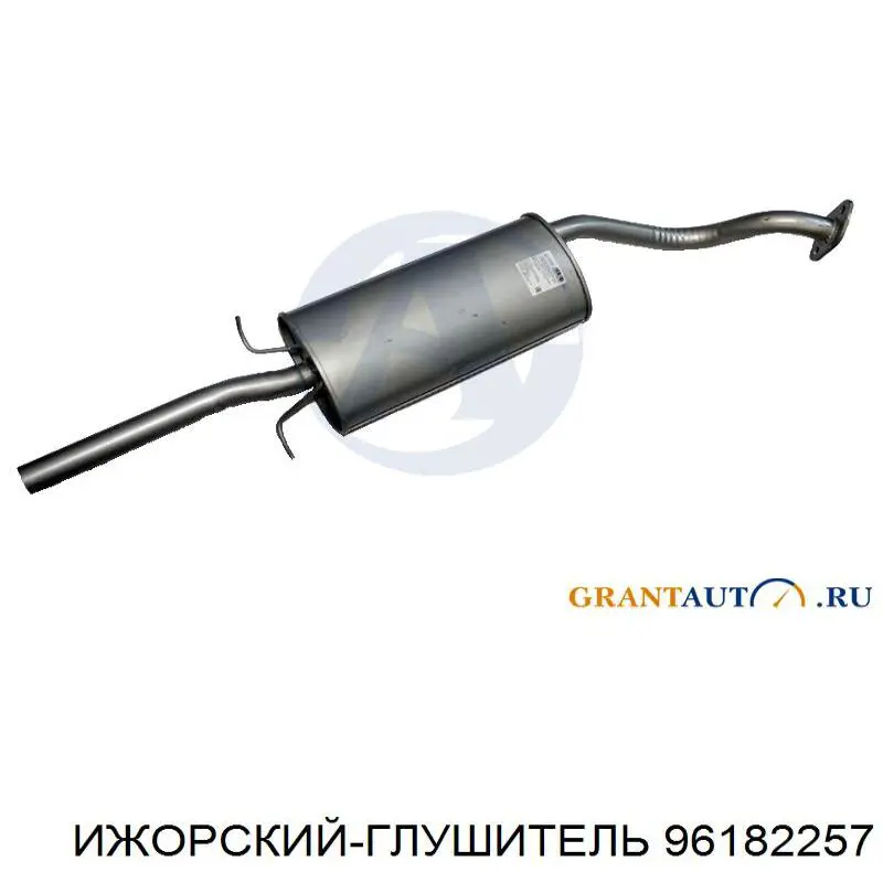 96333422 Bosal Глушник, задня частина