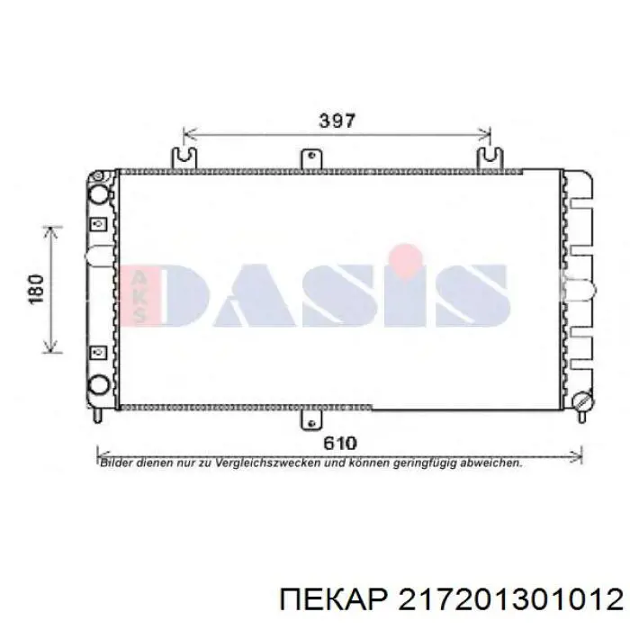 Радіатор основний Profit 17401502 ціна, від 40.83 USD
