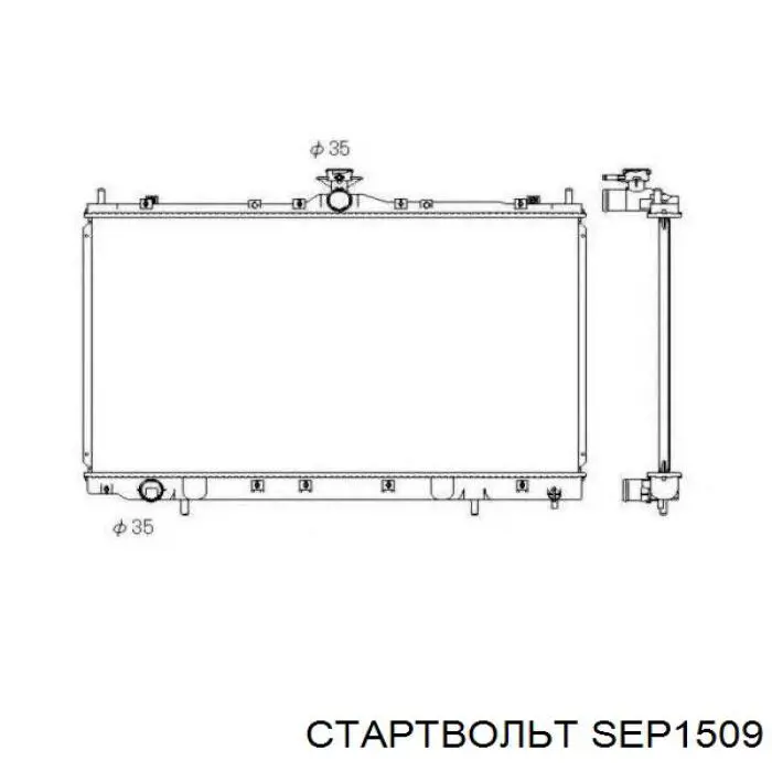 Купити SEP1509 STARTVOLT Помпа водяна, додатковий електричний