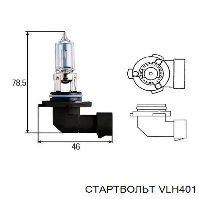 Купити VLH401 STARTVOLT Лампочка галогенна