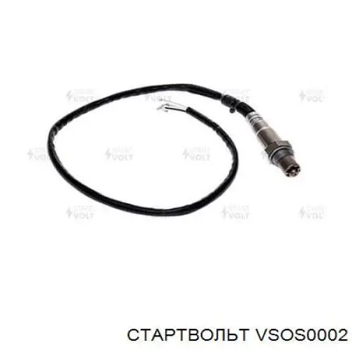 Купити VSOS0002 STARTVOLT Лямбда-зонд, датчик кисню до каталізатора, правий