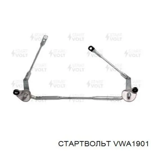 Купити 8186MWP1 Polcar Трапеція двірників
