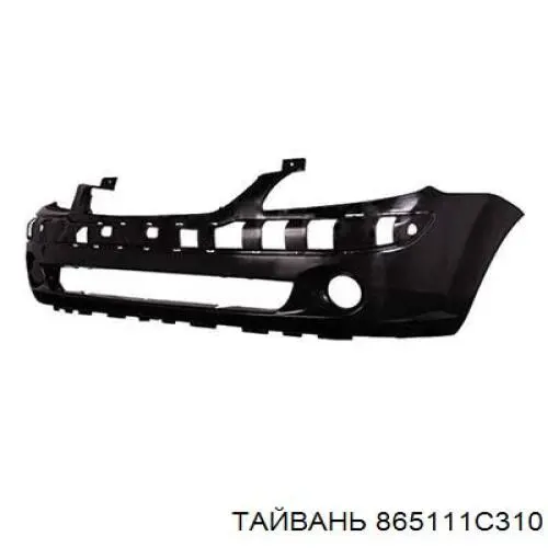 HN04065BB TYG Бампер передній в зборі