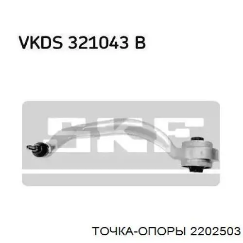 Сайлентблок заднього кулака Caster RRD3012