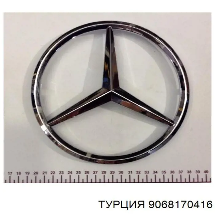 Емблема капота на Mercedes Sprinter (906)