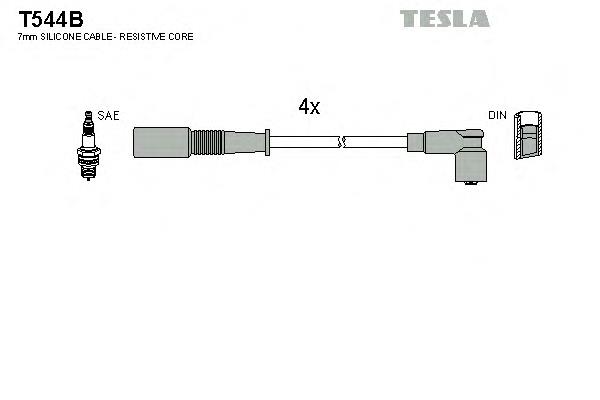 T544B Tesla Проводи високовольтні