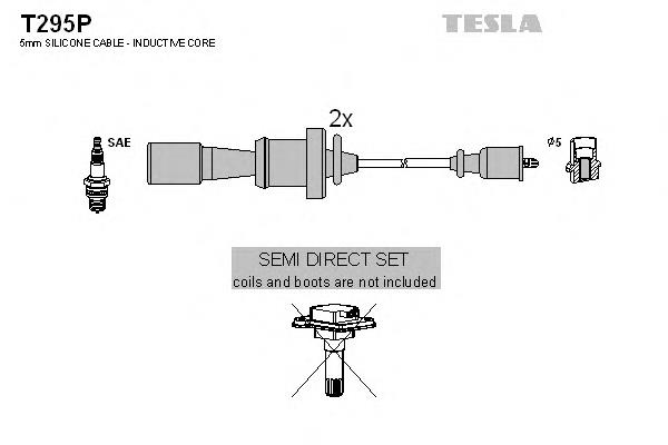 T295P Tesla Проводи високовольтні
