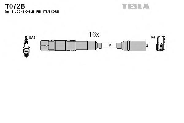 T072B Tesla Проводи високовольтні