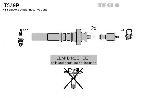 T539P Tesla Проводи високовольтні