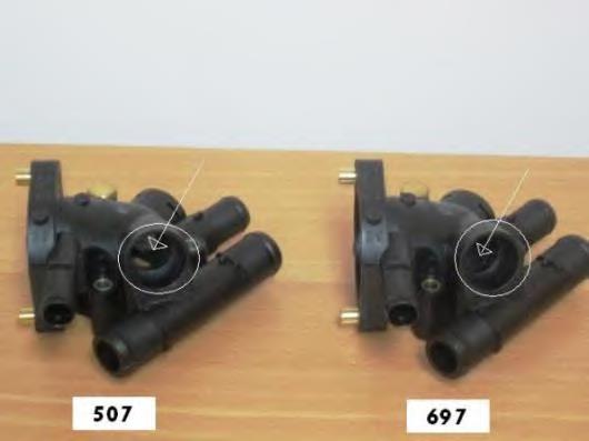 50789 Motorad Корпус термостата в зборі
