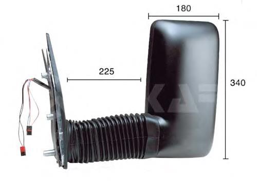 Ліве бічне дзеркало Alkar 9247977 ціна, від 185.41 USD