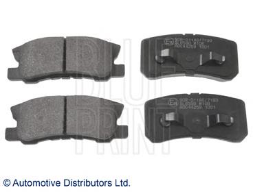 Задні гальмівні колодки ADC44259 Blue Print