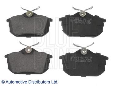 Задні гальмівні колодки ADC44266 Blue Print