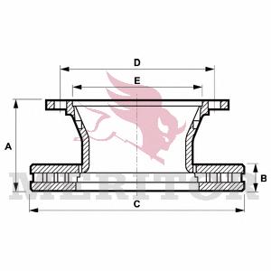 MBR5062 Arvin Meritor Дискові гальма
