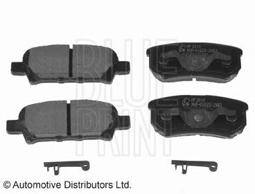 Задні дискові колодки Blue Print ADA104209