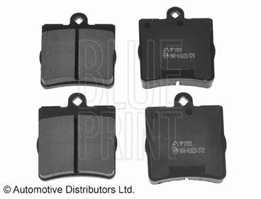 Задні гальмівні колодки ADA104207 Blue Print