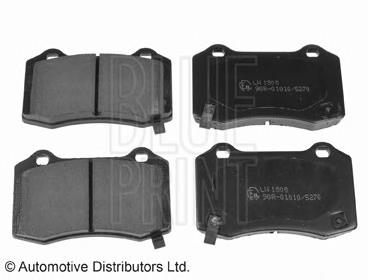 Задні гальмівні колодки ADA104206 Blue Print