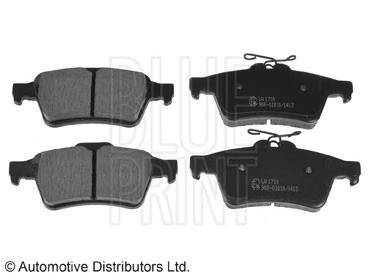 Задні гальмівні колодки ADA104249 Blue Print