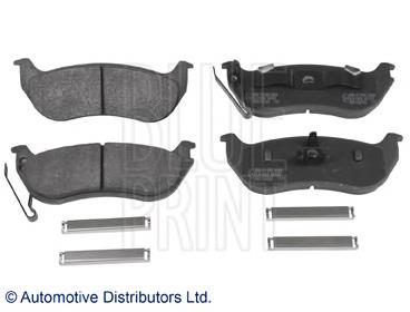 ADA104260 Blue Print Колодки гальмівні задні, дискові