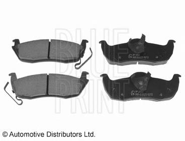 Задні гальмівні колодки ADA104220 Blue Print