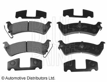Задні гальмівні колодки ADA104215 Blue Print