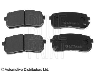 Задні гальмівні колодки ADG04289 Blue Print
